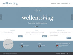 Screenshot www.wellenschlag-verlag.de