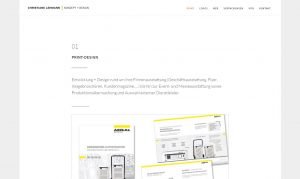 CL Konzept + Design: Inhaltsseite